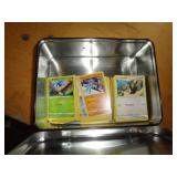 POKEMON CARDS IN LUNCHBOX
