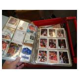 BINDER OF BASKETBALL CARDS