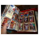 BINDER OF BASKETBALL CARDS