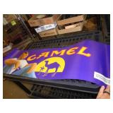 JOE CAMEL BANNER DBL SIDED 15"X49" 1997