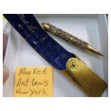 NAT LEWIS NY ORNATE PENCIL