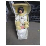 PORCELAIN DOLL PARADISE GALLERIES 23" TALL