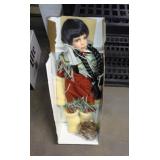 PORCELAIN DOLL PARADISE GALLERIES 25" TALL