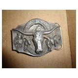 STEER HEAD BELT BUCKLE