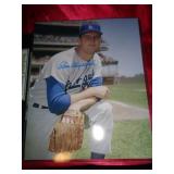 DON DRYSDALE SIGNED 8X10 W COA