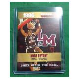 KOBE BRYANT SPORTS CARD 1996