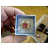 COSTUME RING SZ 7.5