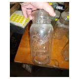 BALL JAR W GLASS LID