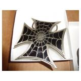 SPIDER WEB BELT BUCKLE