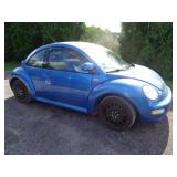 1999 VW NEW BEETLE 91K MILES / REBUILT TITLE