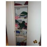 CONTENTS OF CLOSET / HALLWAY