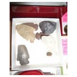 ARROW HEADS & MINERALS
