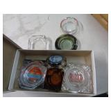 VINTAGE ADVERTISING ASHTRAYS