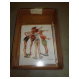 1997 NORMAN ROCKWELL PRINT