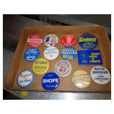 POLITICAL BUTTONS