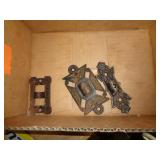OLD CAST IRON PIECES