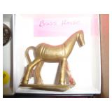 BRASS HORSE FIGURE