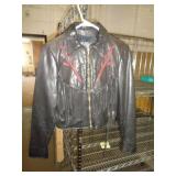 LEATHER JACKET SZ 6 / RK