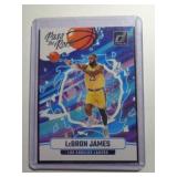 LEBRON JAMES STICKER CARD?