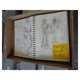 SKETCH BOOK FULL OF SKETCHES