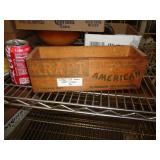 KRAFT CHEESE WOOD BOX
