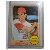 DAL MAXVILL SPORTS CARD
