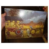 TRACTOR PULL METAL SIGN