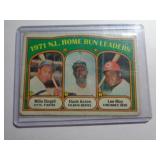 HOME RUN LEADERS SPORTS CARD
