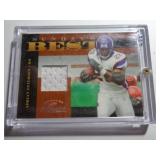 ADRIAN PETERSON CARD W UNIFORM MATERIAL 2008