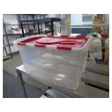 HINGED LID TOTE