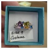 COSTUME RING SZ 9
