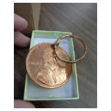 BIG CENT KEY CHAIN