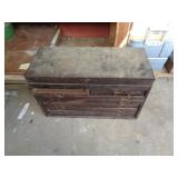 WOOD MACHINIST CHEST 18'T X 30' L / ST