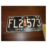 LICENSE PLATE