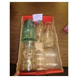 FRUIT JARS & MILK BOTTLES