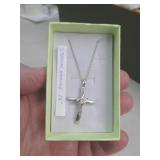 STERLING SILVER 18" NECKLACE