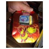 POKEMON TIN W CARDS