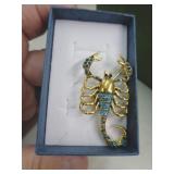 SCORPION BROOCH
