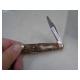 SABRE 3 BLADE POCKETKNIFE   / TIP BROKE