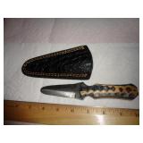 DAMASCUS STYLE ROUND TIP KNIFE