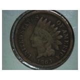 1863 INDIAN HEAD CENT