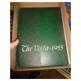 1955 VISTA YEAR BOOK NEW ALBANY HS