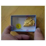 LEAF BROOCH