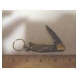 DAMASCUS STYLE LOCKBACK KNIFE
