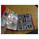 BINDER OF BASEBALL CARDS