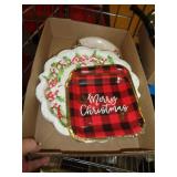 XMAS PAPER PLATES