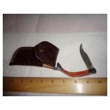 DAMASCUS STYLE POCKET KNIFE