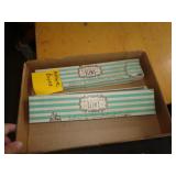VINTAGE BOXES WITH SOME CANDLES