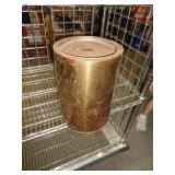 LARGE CAN WITH SLOT IN LID  / BIG COIN BANK