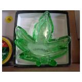 'HIGH AGAIN' GLASS ASHTRAY